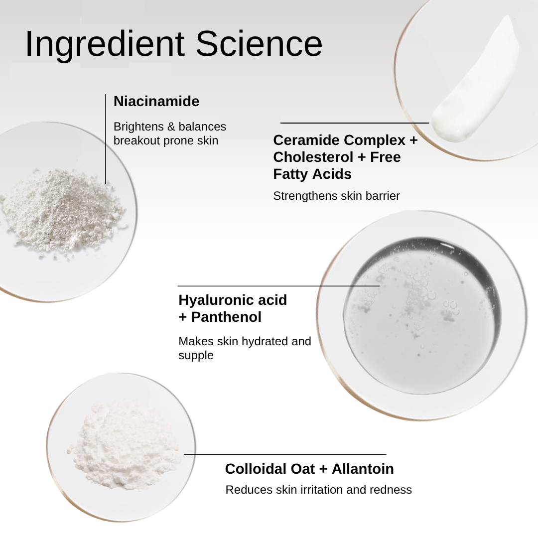 Barrier Relief Lightweight Ceramide  Moisturizer with Niacinamide