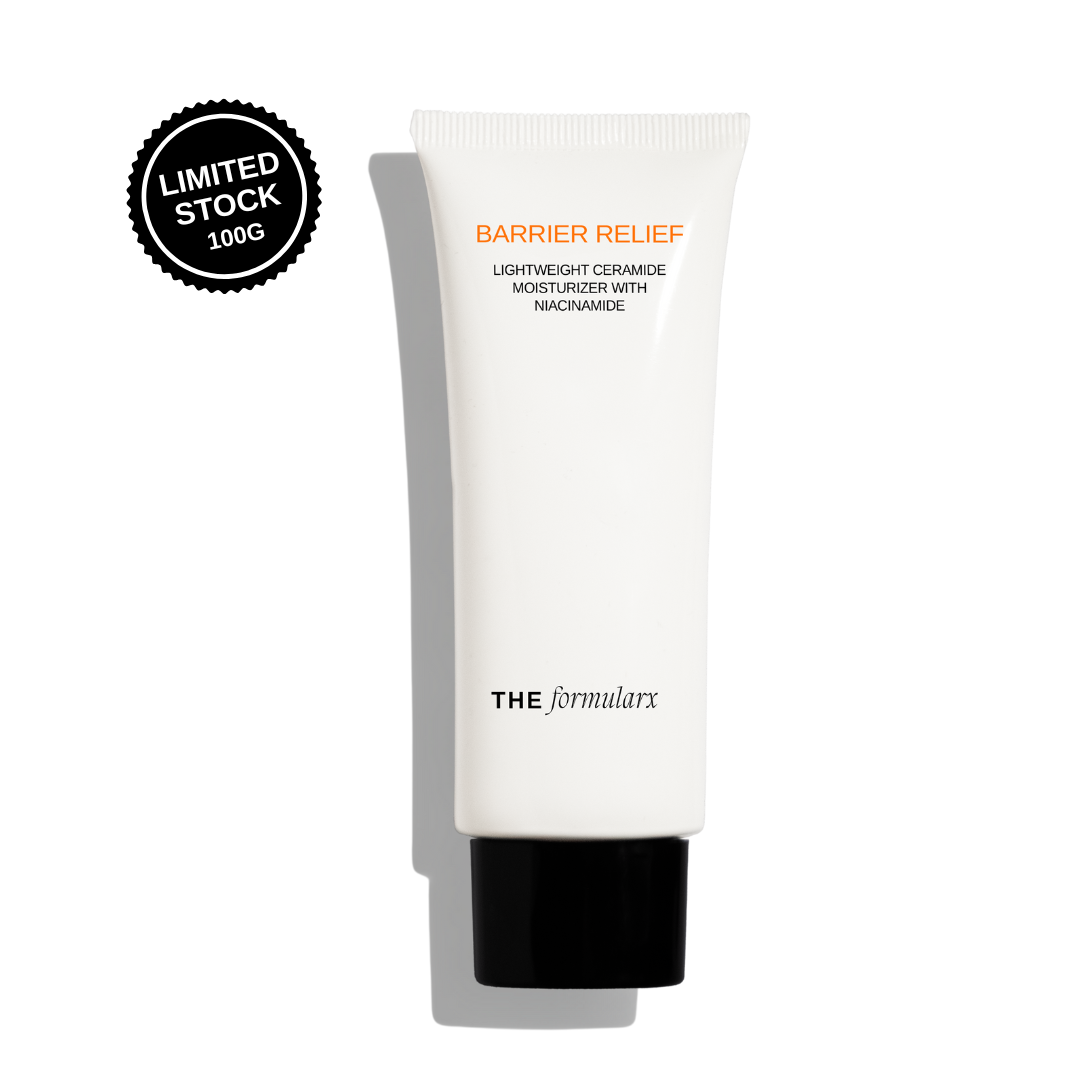 The Formularx barrier relief lightweight ceramide moisturizer 100g
