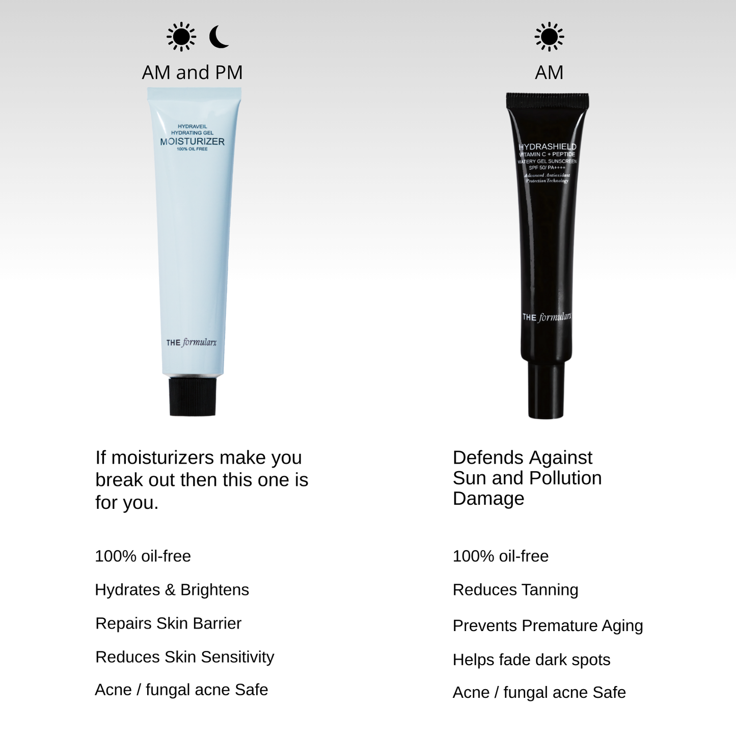 Hydra Veil Moisturizer + Hydra Shield Sunscreen (Valentine Combo)