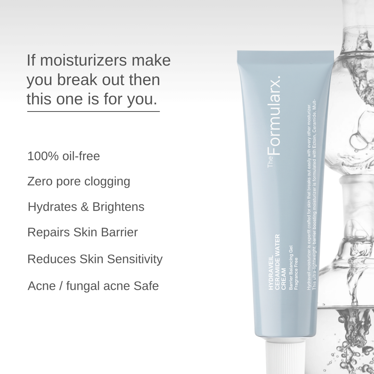Hydraveil Hydrating Gel moisturizer with Ectoin & Ceramide