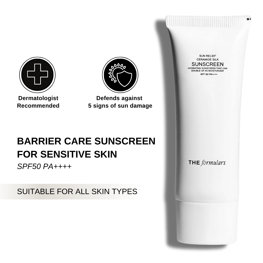 Sun Relief Ceramide Silk Hydrating Sunscreen SPF 50 / PA ++++