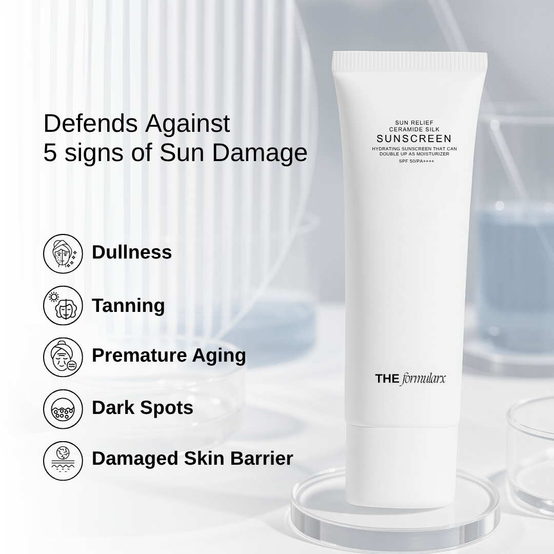 Sun Relief Ceramide Silk Hydrating Sunscreen SPF 50 / PA ++++