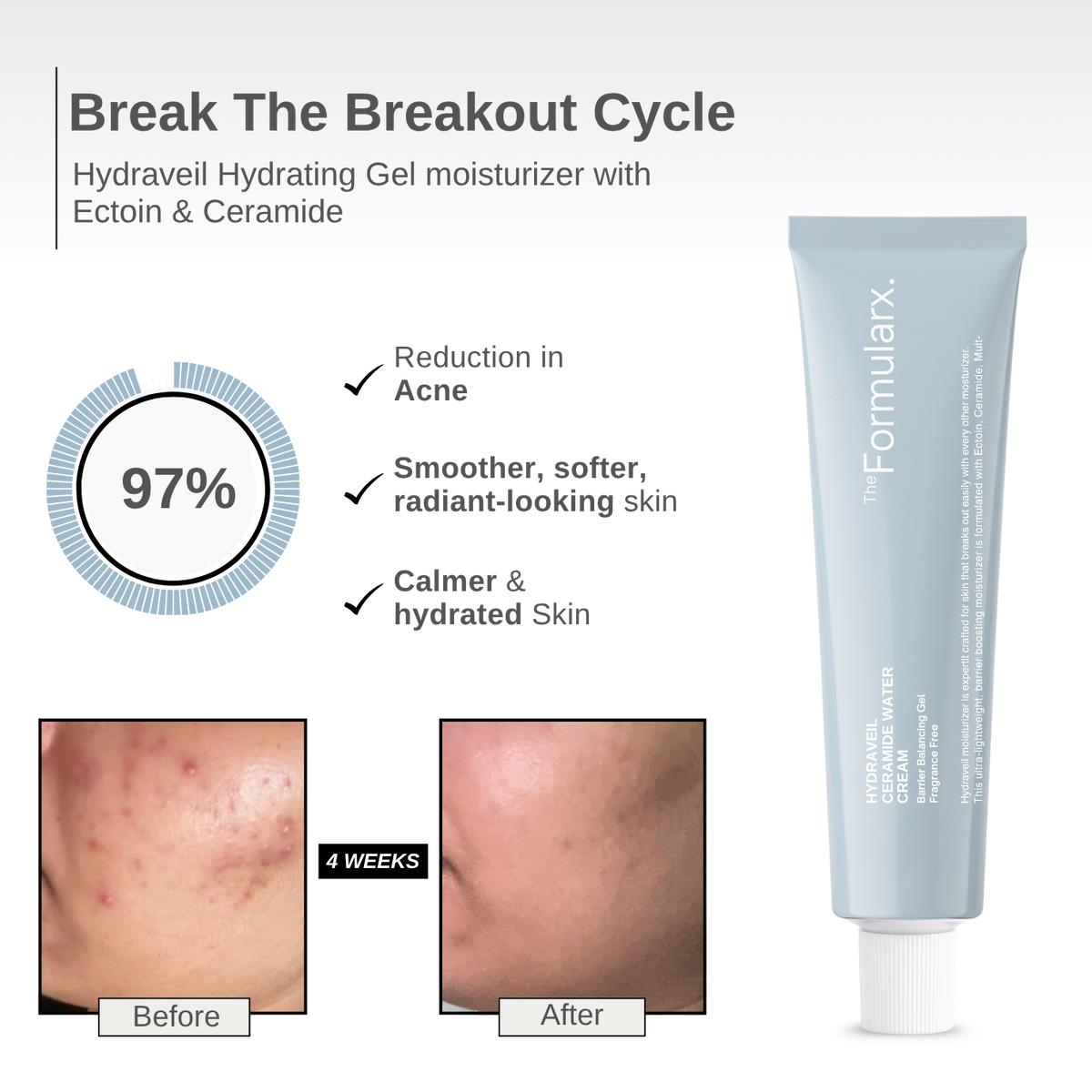 Hydraveil Hydrating Gel moisturizer with Ectoin & Ceramide