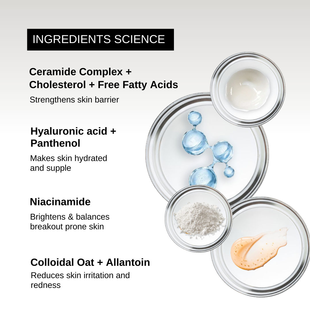 (Limited 100g Pack of 2) Barrier Relief Lightweight Ceramide Moisturizer