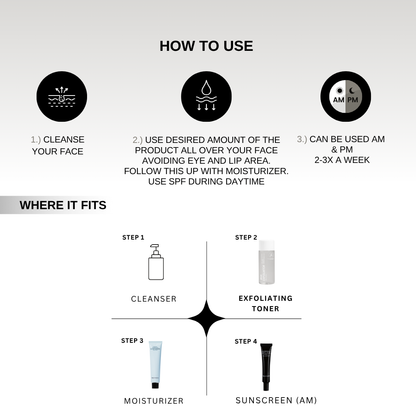 2% BHA Exfoliating Toner
