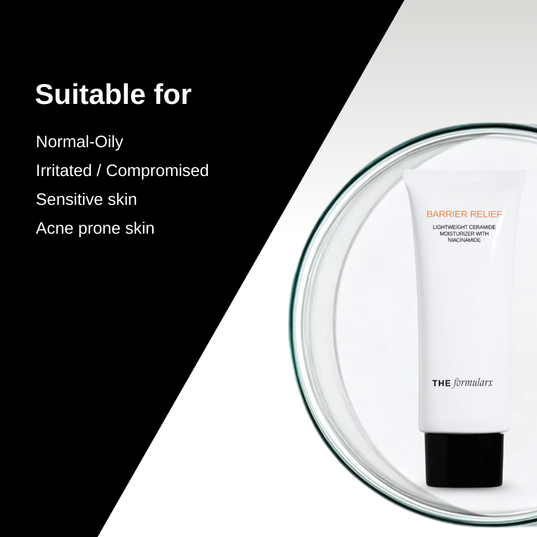 (Limited 100g Pack of 2) Barrier Relief Lightweight Ceramide Moisturizer