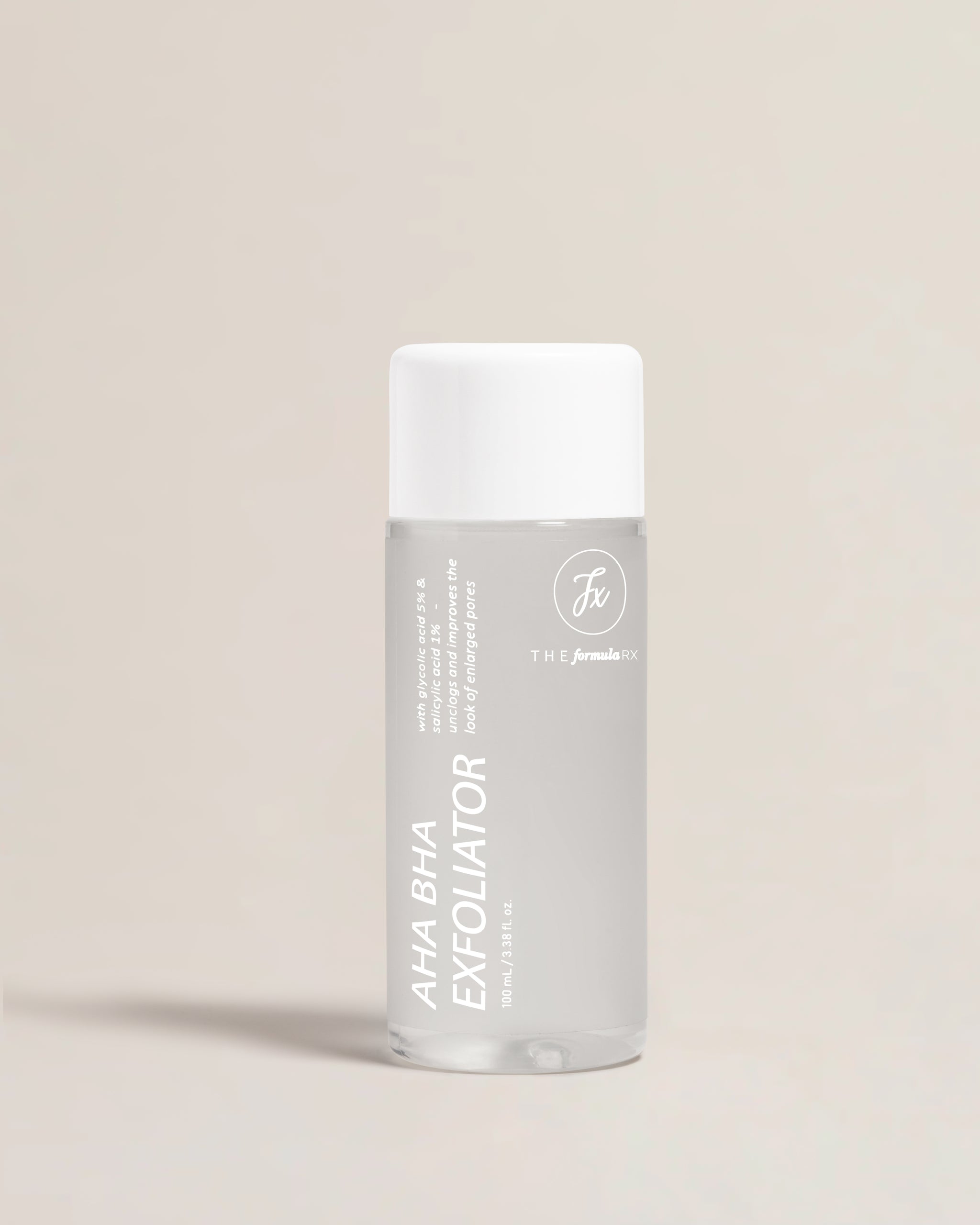 The Formularx Glycolic acid Salicylic acid AHA BHA Exfoliator