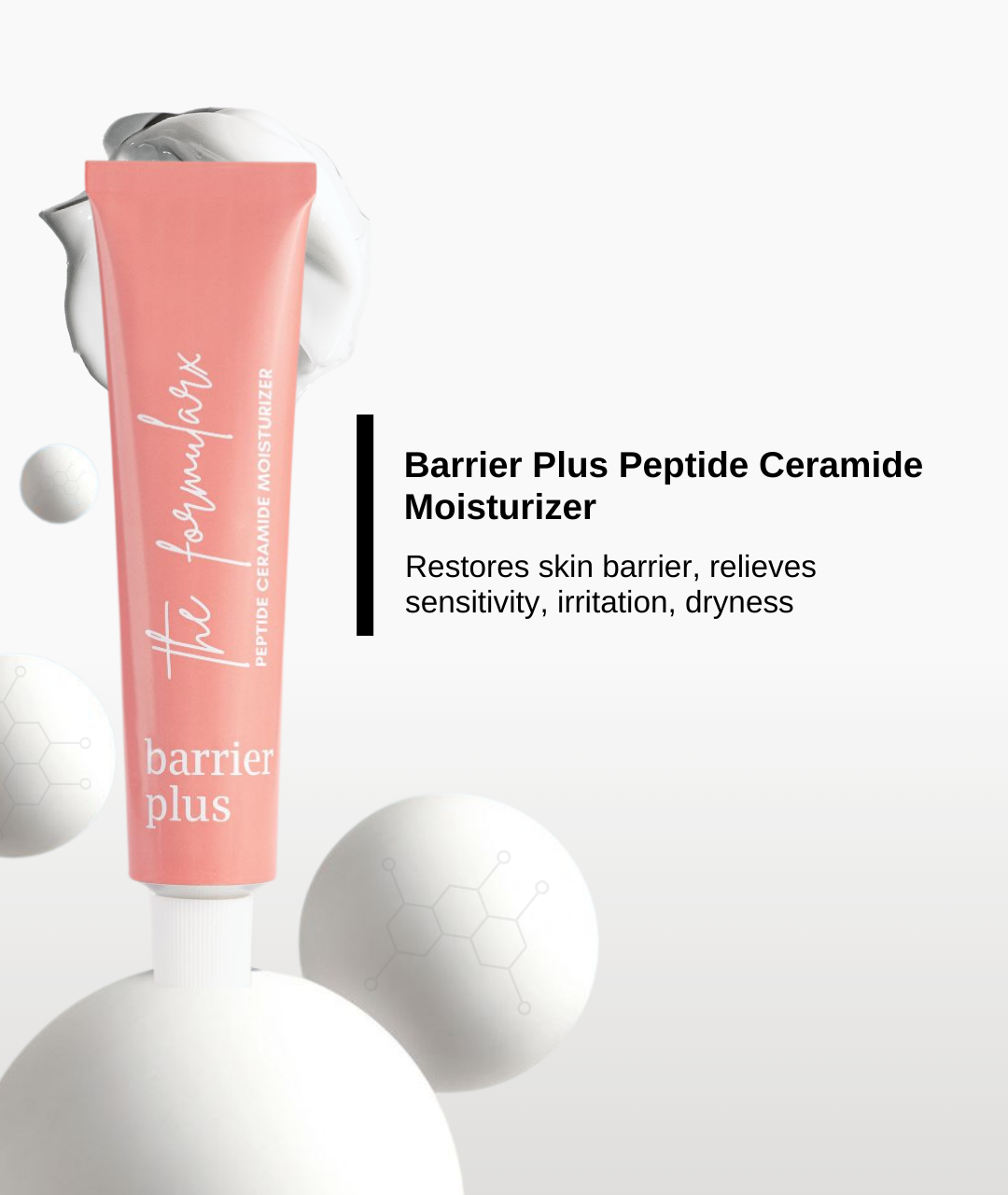 The Formularx Barrier Plus Peptide Ceramide Moisturizer