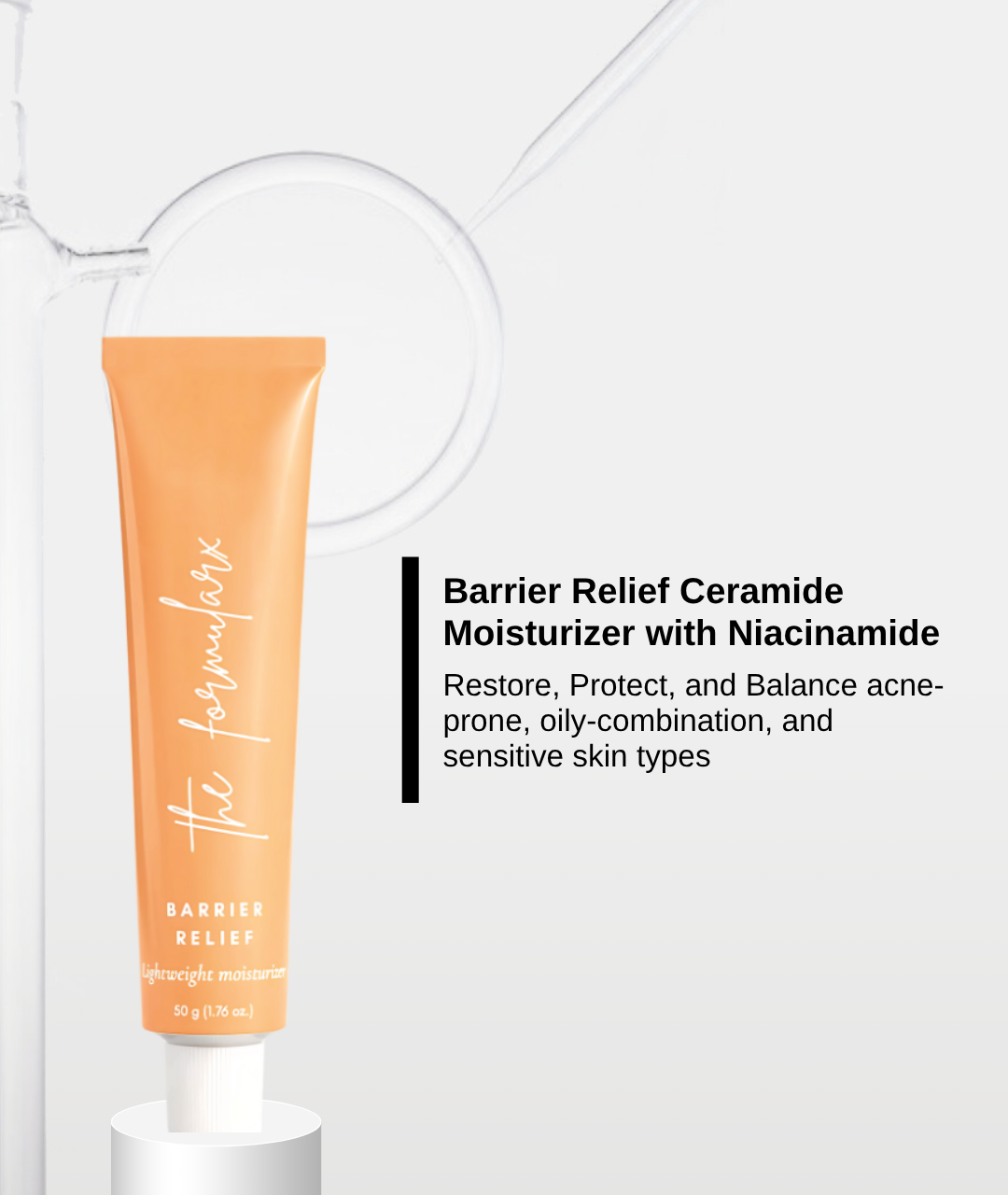 Barrier Relief Lightweight Ceramide  Moisturizer with Niacinamide