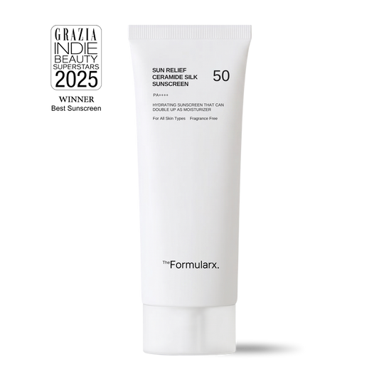 Sun Relief Ceramide Silk Hydrating Sunscreen SPF 50 / PA ++++