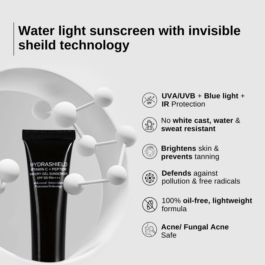 Hydrashield Vitamin C + Peptide Watery Gel Sunscreen SPF50 PA++++