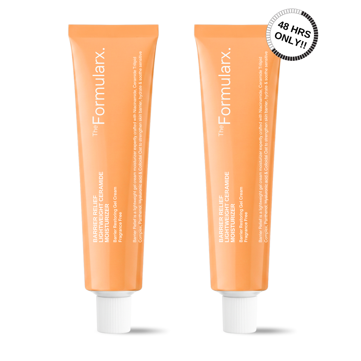 (Limited Pack of 2) Barrier Relief Lightweight Ceramide  Moisturizer