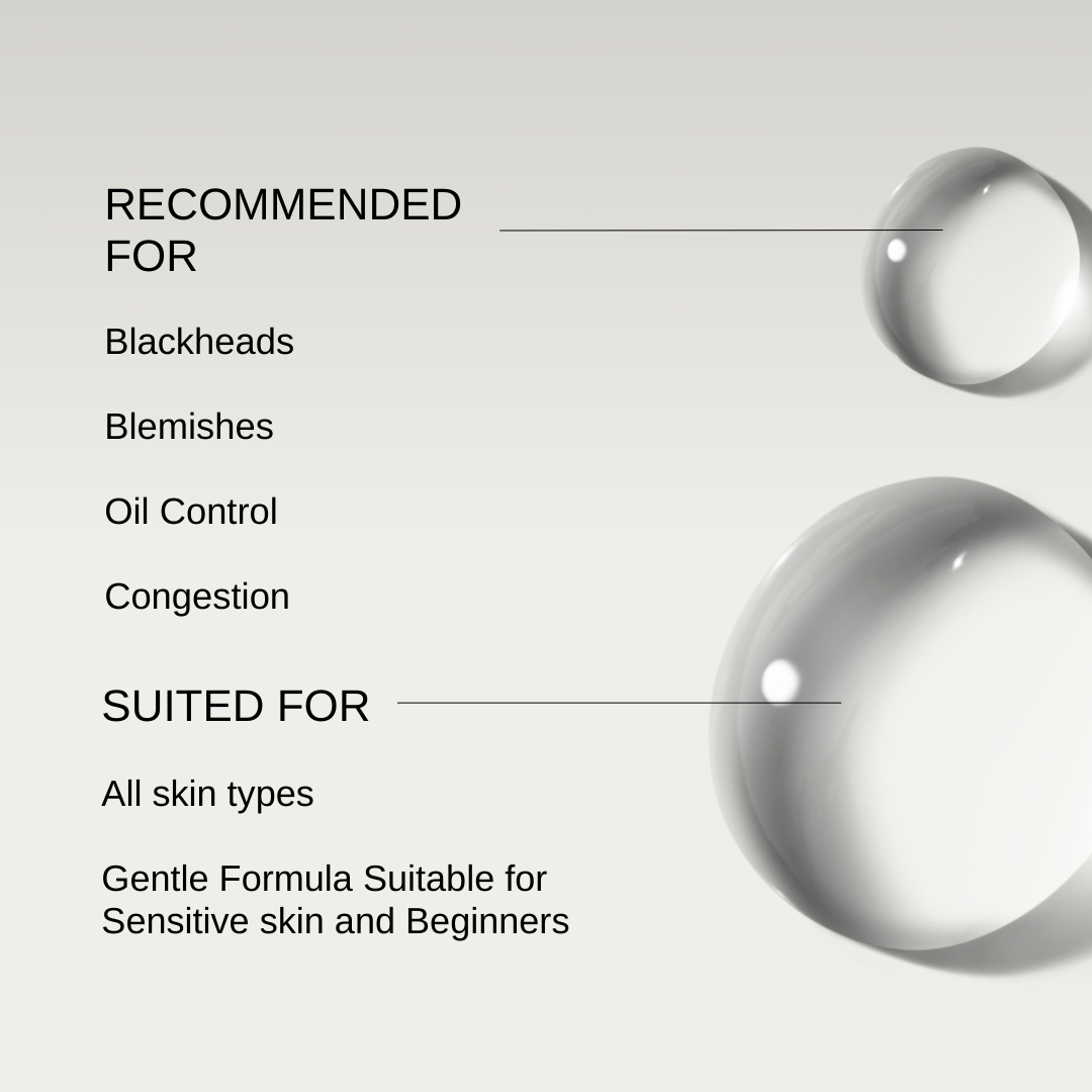The Formularx 2% BHA Salicylic acid Exfoliator use