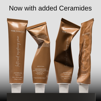 The Formularx Air Brush Facial Lactic acid Exfoliating Serum for instant glowing skin
