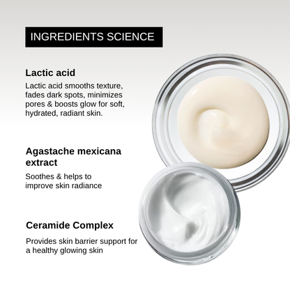 The Formularx Air Brush Facial Lactic acid Exfoliating Serum ingredients