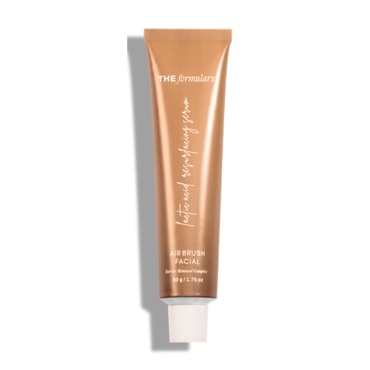 The Formularx Air Brush Facial Lactic acid Serum for glowing skin