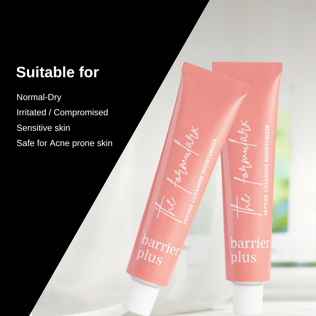 The Formularx Barrier Plus Peptide Ceramide Moisturizer for all skin types