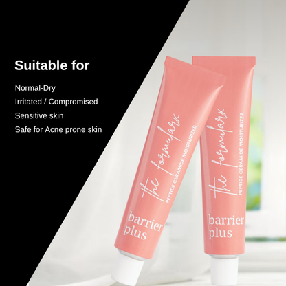 The Formularx Barrier Plus Peptide Ceramide Moisturizer for all skin types