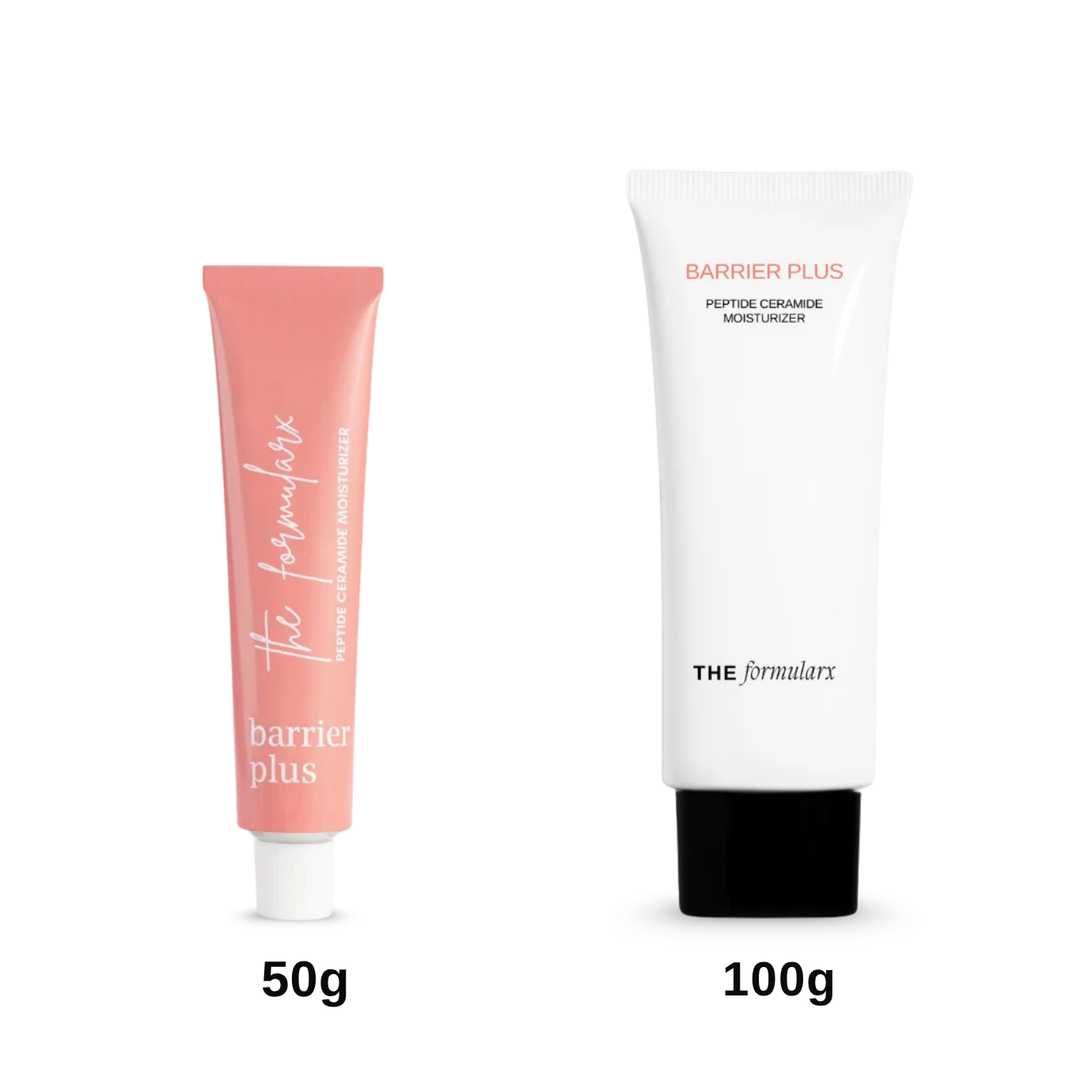 The Formularx Barrier Plus Peptide Ceramide Moisturizer variants 