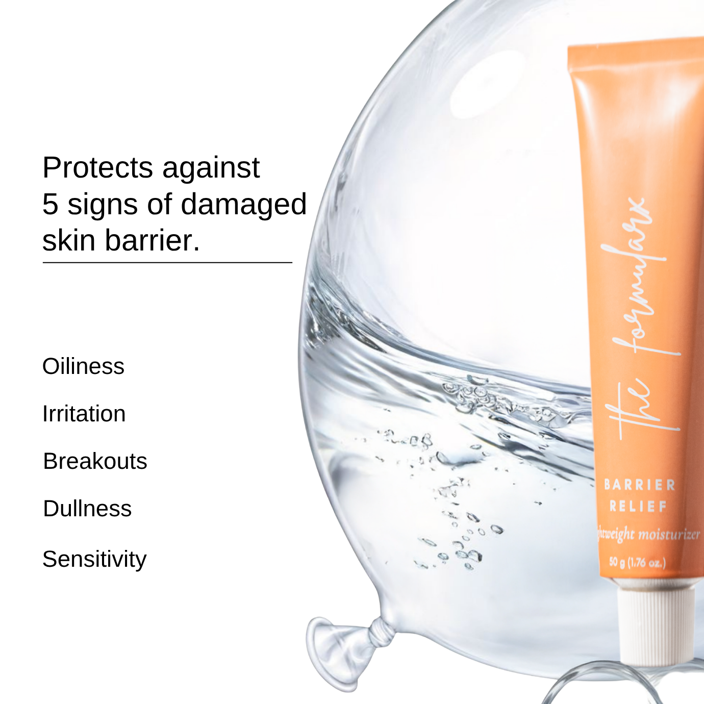 The_Formularx_Barrier_Relief_Lightweight_Ceramide_Moisturizer_with_Niacinamide for oily acne prone combination skin