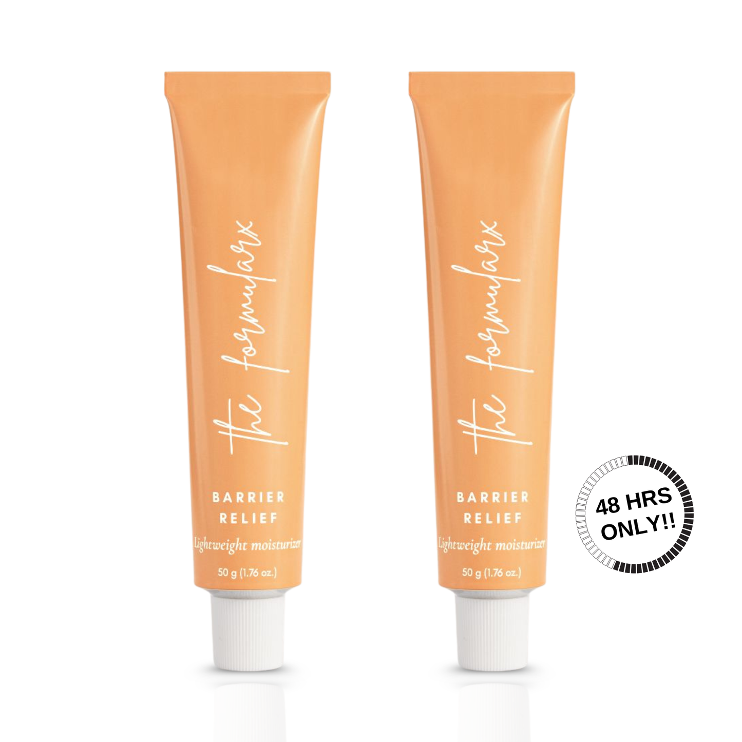 The Formularx Barrier relief ceramide moisturizer pack of 2 offer