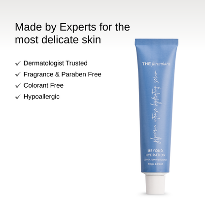 The Formularx Beyond Hydration Glycerin Intense Hydrating Serum with ceramides made by scientists and trusted by dermatologists for sensitive skin