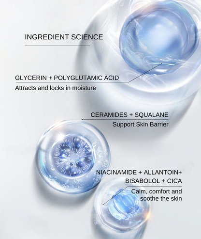 The Formularx Beyond Hydration Glycerin Intense Hydrating Serum with niacinamide ceramide