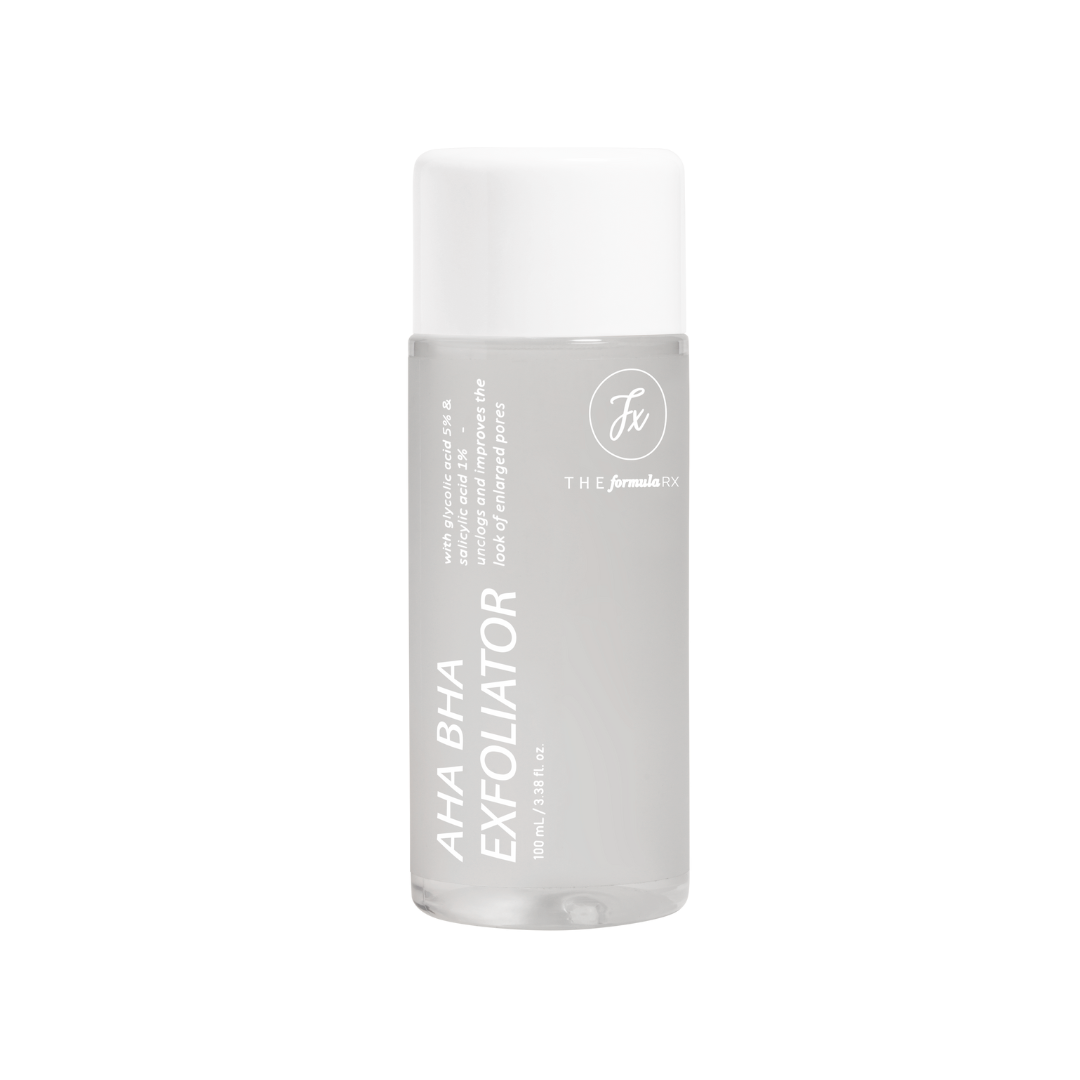 The Formularx Glycolic acid Salicylic acid AHA BHA Exfoliator
