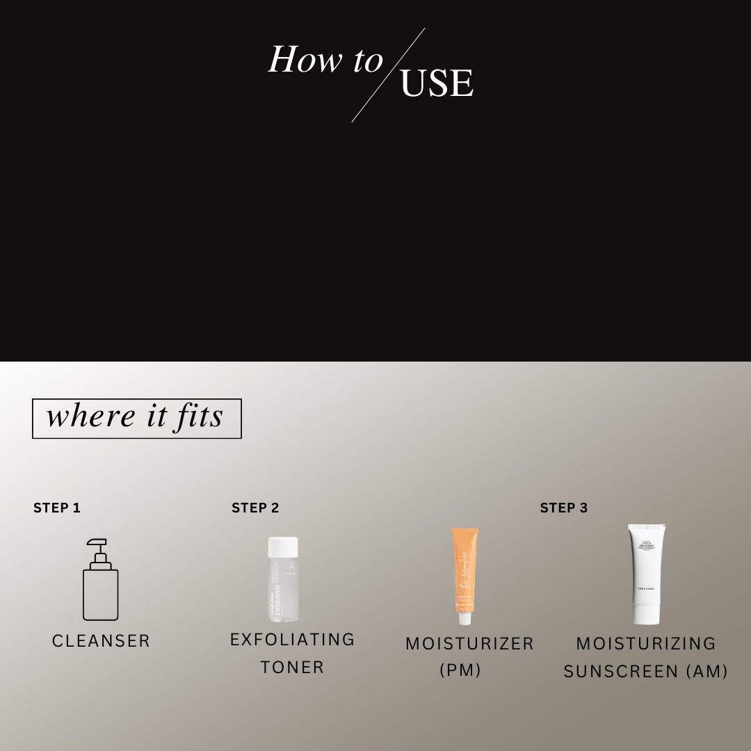 The Formularx Glycolic acid Salicylic acid AHA BHA Exfoliator how to use