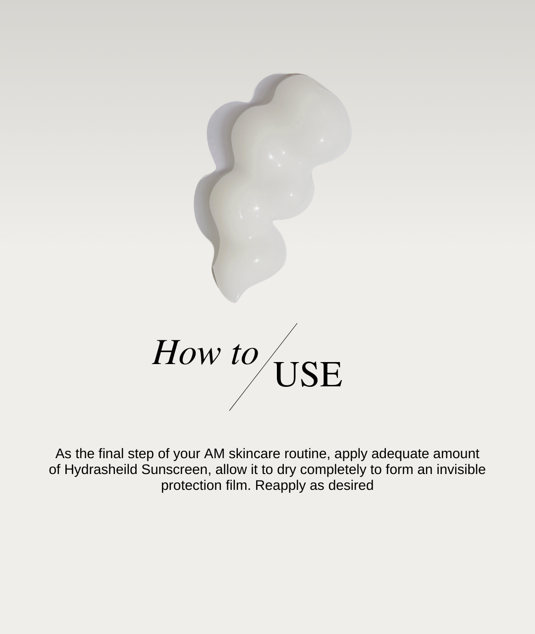 The Formularx Hydrashield Vitamin C + Peptide Watery Gel Sunscreen SPF50 PA++++ how to use