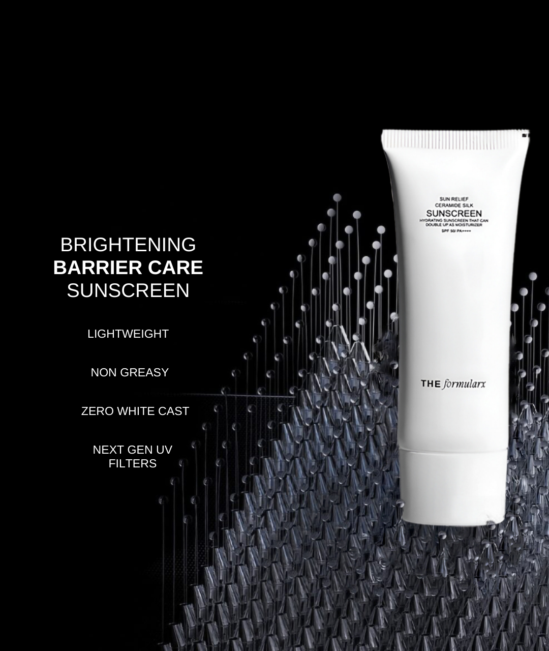 The Formularx Sun Relief Ceramide Silk Sunscreen SPF50 PA++++ Benefits