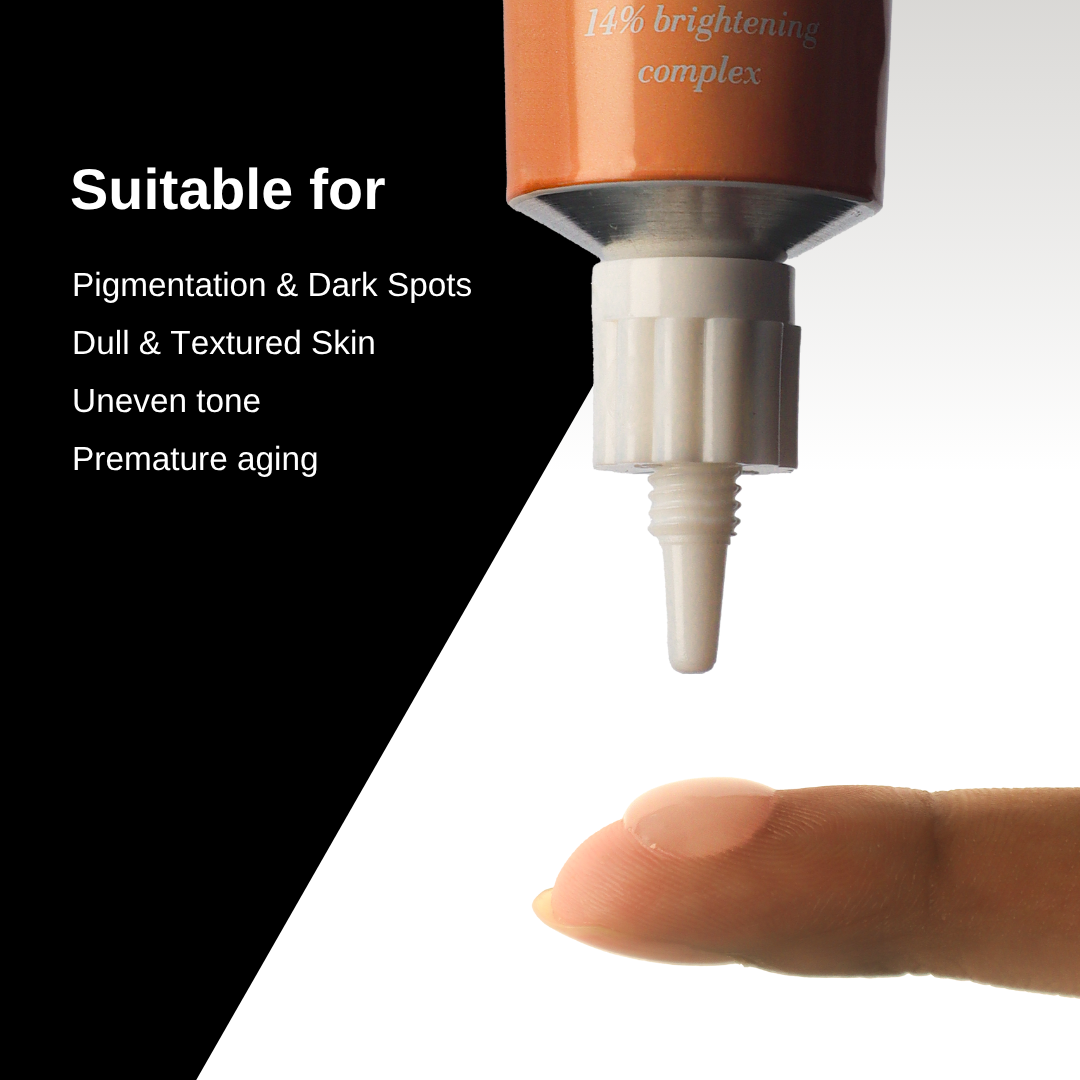 The Formularx Vitamin C Brightening Serum with Arbutin for all skin types including sensitive skin