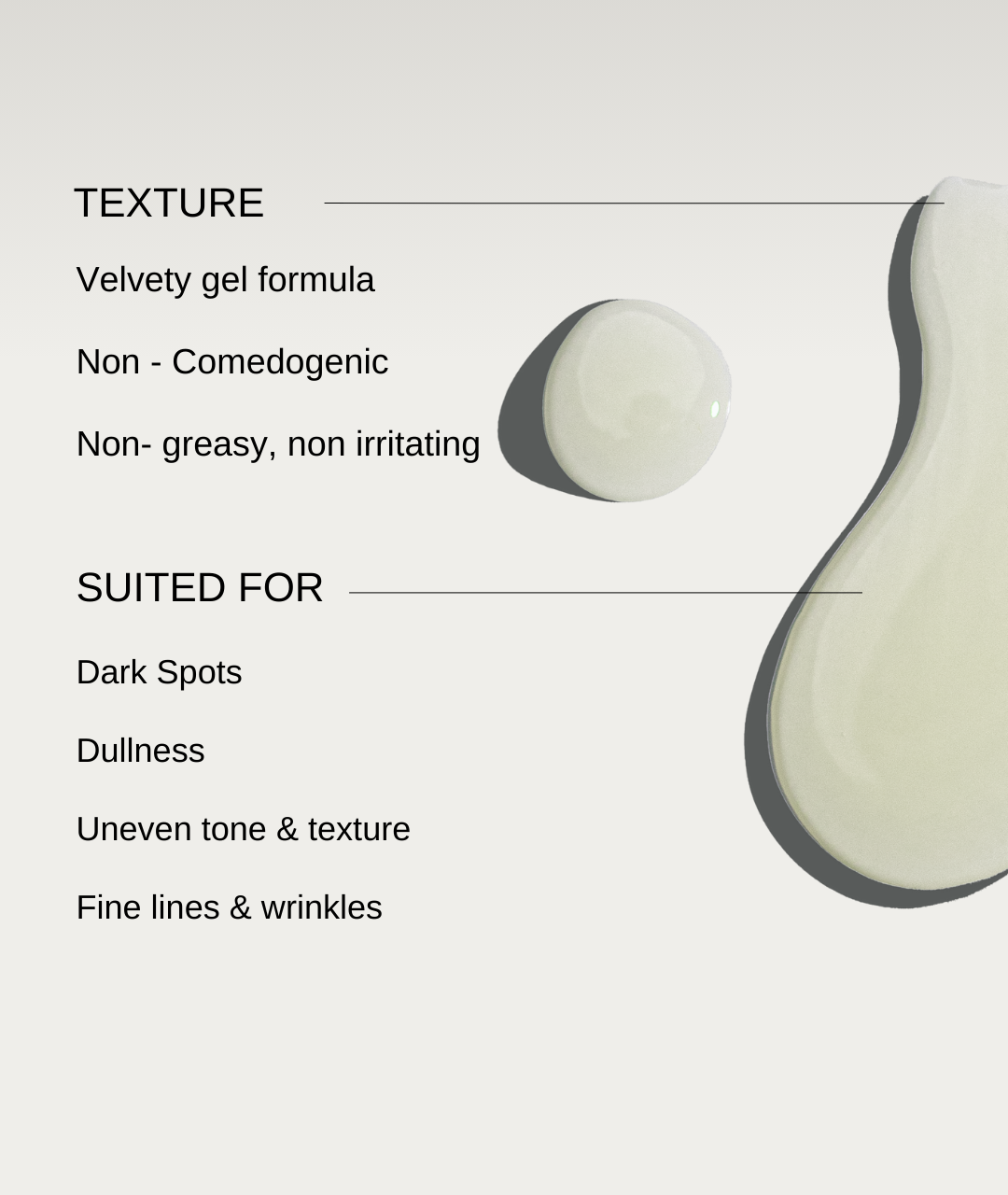 The Formularx Vitamin C Brightening multi-active Serum texture
