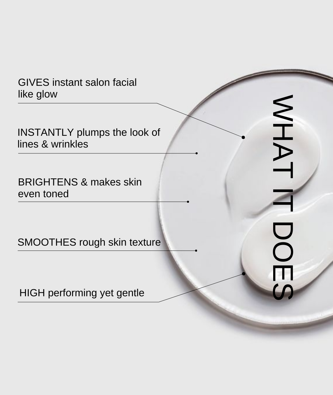 The Formularx air brush facial lactic acid serum benefits